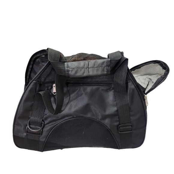 PORTABLE Foldable Cat/Dog Transport Bag Carrier Bag Mesh Breathable Travel Bag - Picture 7 of 9